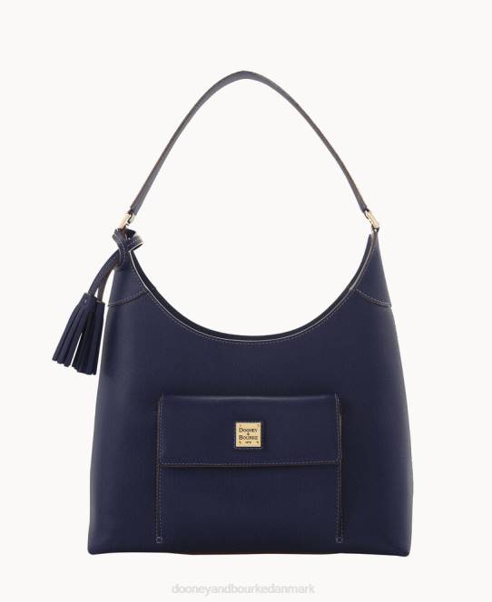 Dooney & Bourke saffiano hobo JV0J3546 poser marine