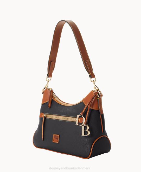 Dooney & Bourke småsten korn hobo JV0J2930 poser sort