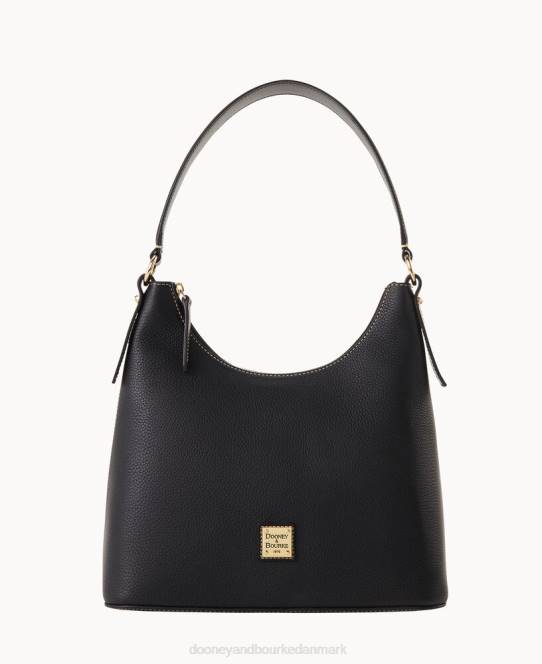 Dooney & Bourke småsten korn hobo JV0J3018 poser sort