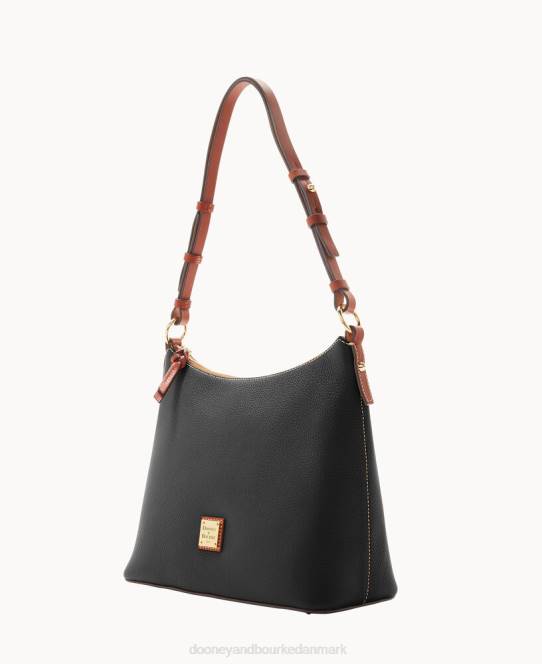 Dooney & Bourke småsten korn hobo JV0J3042 poser sort