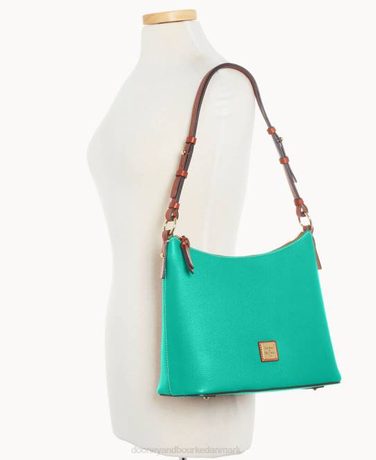 Dooney & Bourke småsten korn hobo JV0J3053 poser grøn mynte