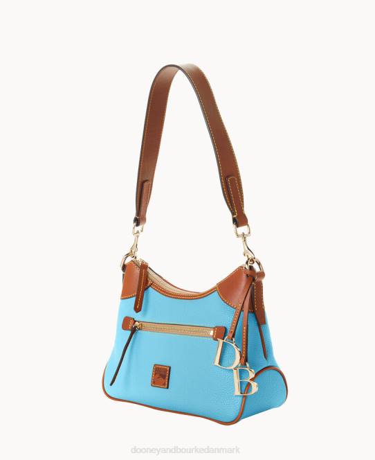 Dooney & Bourke småsten korn lille hobo JV0J3701 poser Himmelblå