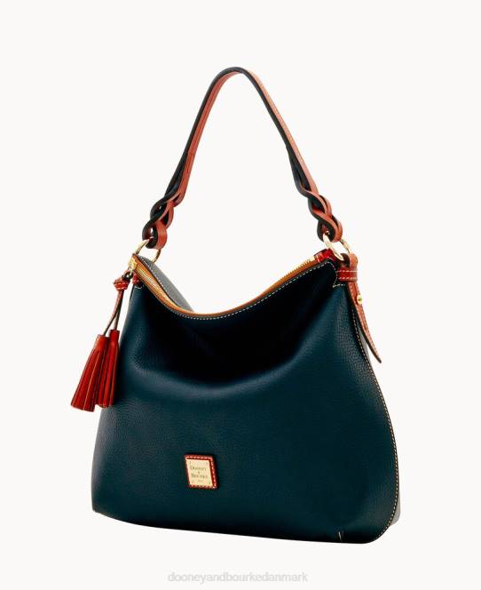 Dooney & Bourke småsten korn twist strop hobo JV0J3119 poser sort