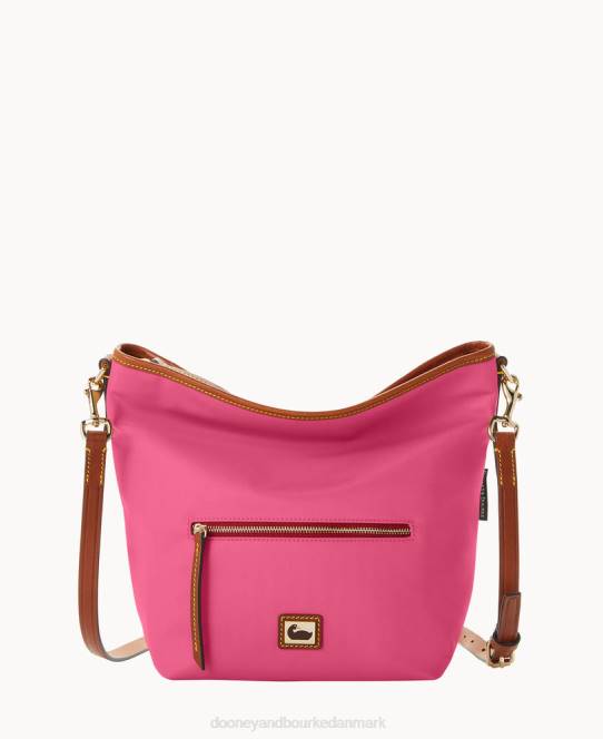 Dooney & Bourke wayfarer lille hobo crossbody JV0J2041 poser lyserød