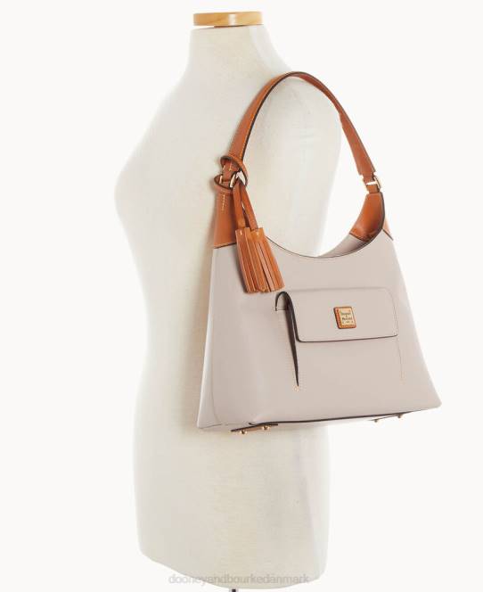 Dooney & Bourke wexford læder lille hobo JV0J3756 poser østers