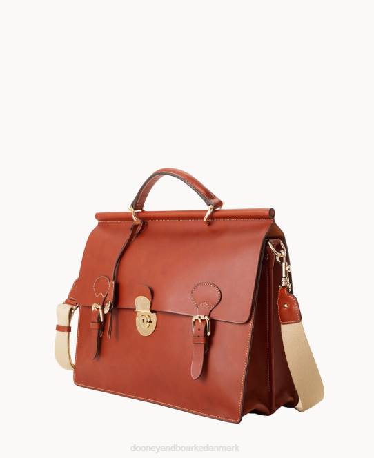 Dooney & Bourke alto dokumentmappe med dobbelt kilespænde JV0J3999 poser sadel