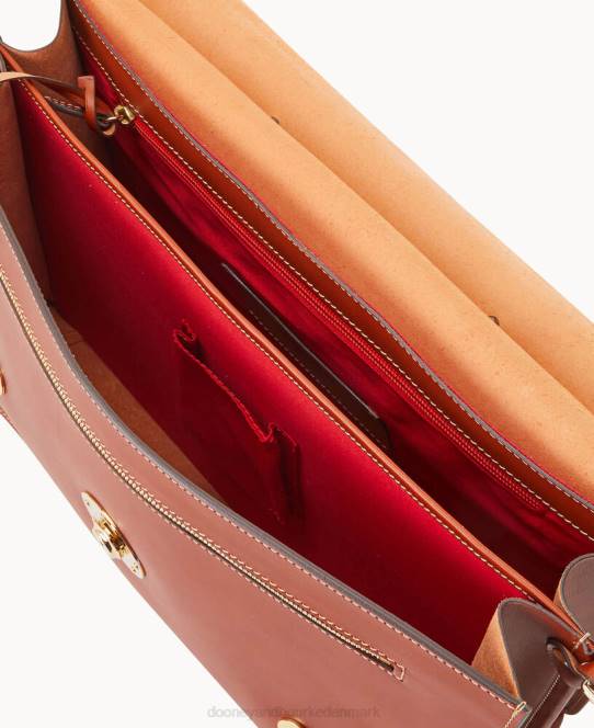 Dooney & Bourke alto dokumentmappe med dobbelt kilespænde JV0J3999 poser sadel