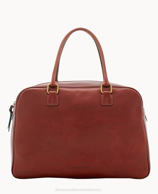 Dooney & Bourke florentinsk bowler duffel JV0J3976 poser kastanje