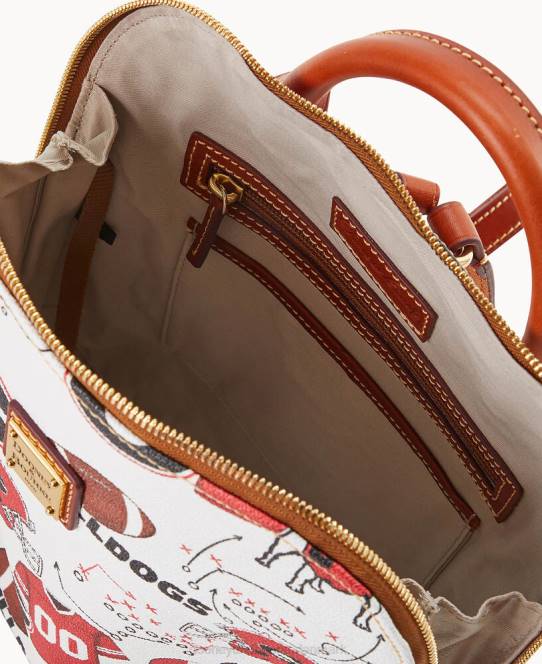 Dooney & Bourke Collegiate zip pod rygsæk JV0J3958 poser georgien