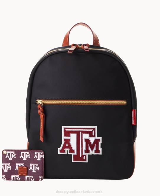 Dooney & Bourke collegiate texas achr(38)m rygsæk med holder JV0J3947 poser texas a&m