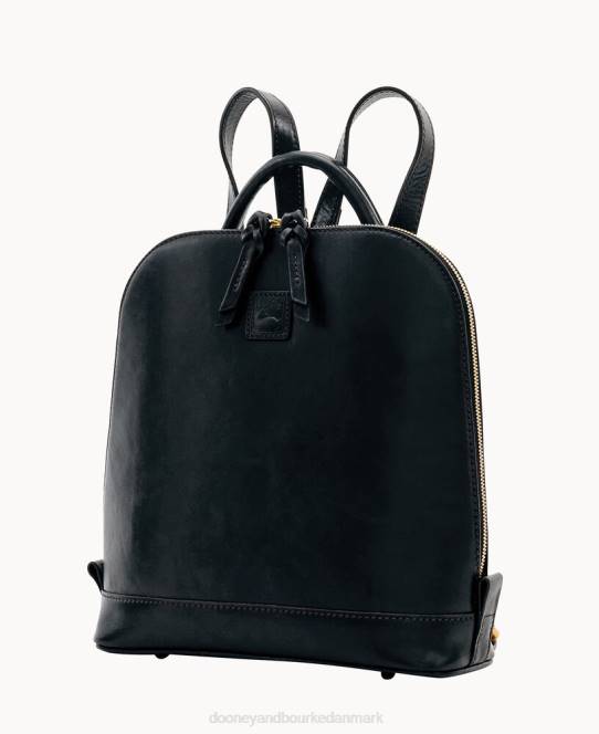 Dooney & Bourke florentinsk zip pod rygsæk JV0J3932 poser sort
