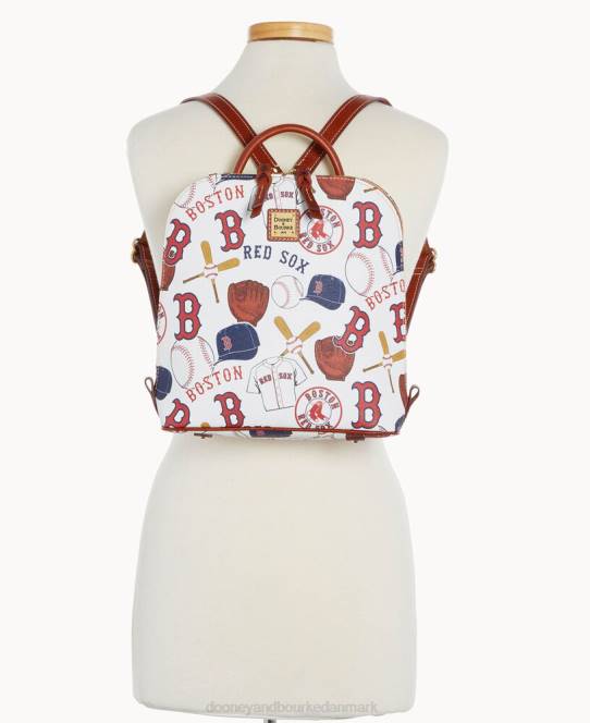Dooney & Bourke mlb zip pod rygsæk JV0J3939 poser red Sox