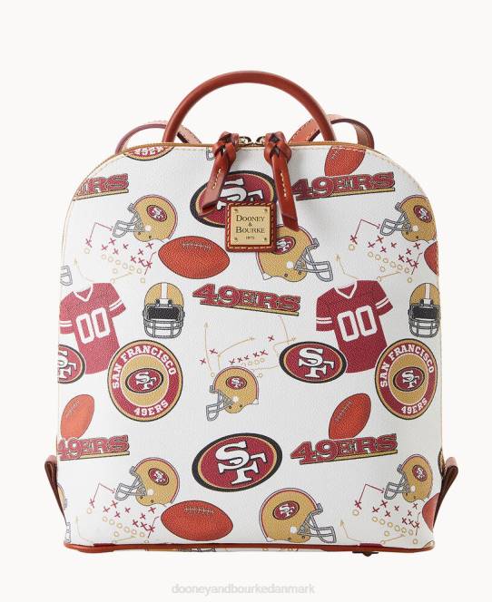 Dooney & Bourke nfl 49ers zip pod rygsæk JV0J3955 poser 49ers