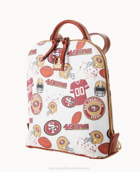 Dooney & Bourke nfl 49ers zip pod rygsæk JV0J3955 poser 49ers