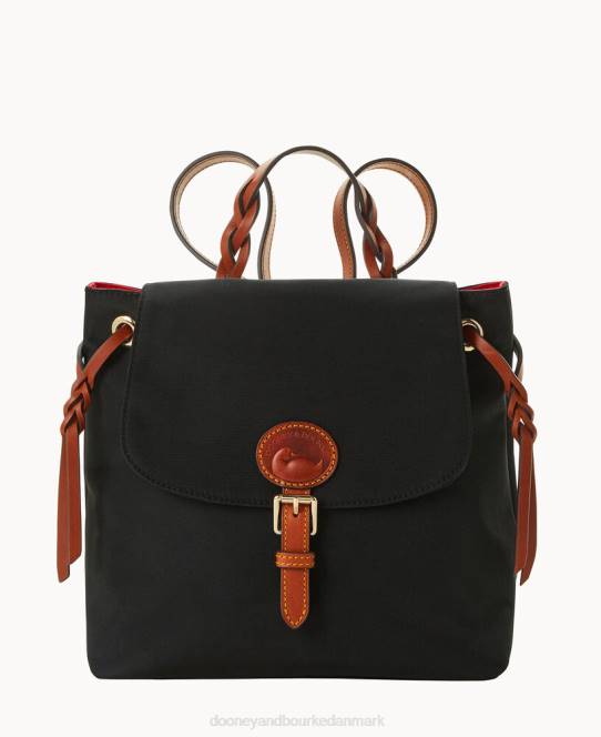 Dooney & Bourke nylon klap rygsæk JV0J3920 poser sort