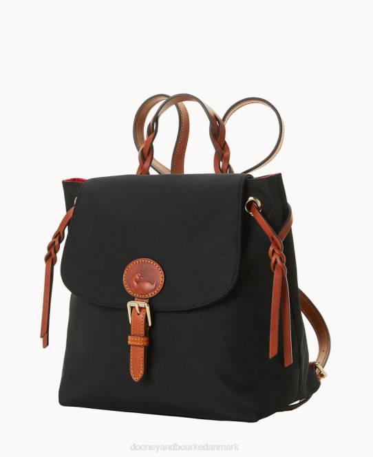 Dooney & Bourke nylon klap rygsæk JV0J3920 poser sort