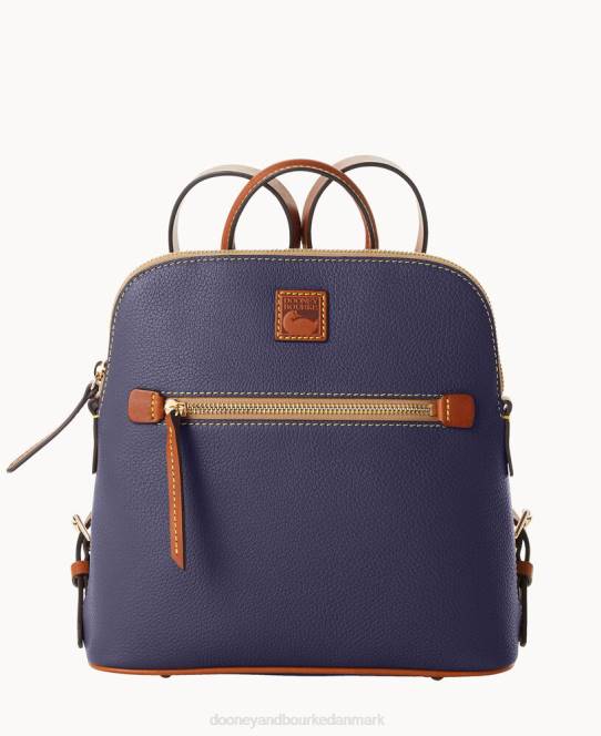 Dooney & Bourke pebble grain rygsæk JV0J3905 poser midnatsblå