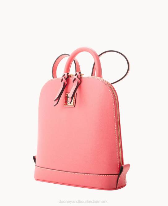 Dooney & Bourke saffiano lille rygsæk med lynlås JV0J3923 poser tyggegummi