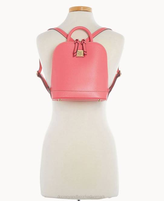 Dooney & Bourke saffiano lille rygsæk med lynlås JV0J3923 poser tyggegummi