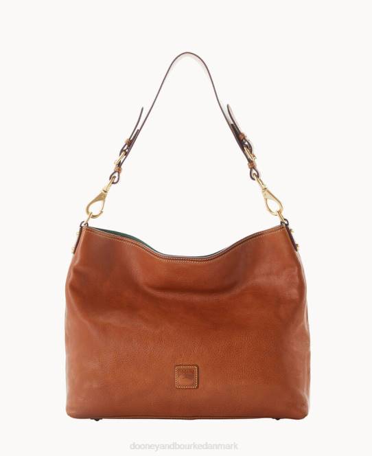 Dooney & Bourke florentinsk ekstra stor courtneysæk JV0J2970 poser naturlig