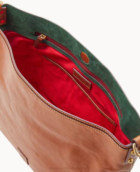 Dooney & Bourke florentinsk ekstra stor courtneysæk JV0J2970 poser naturlig