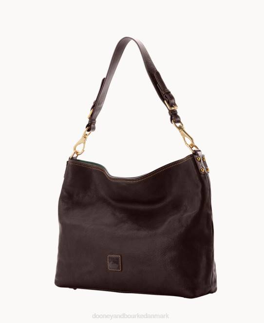 Dooney & Bourke florentinsk ekstra stor courtneysæk JV0J2973 poser brun tmoro