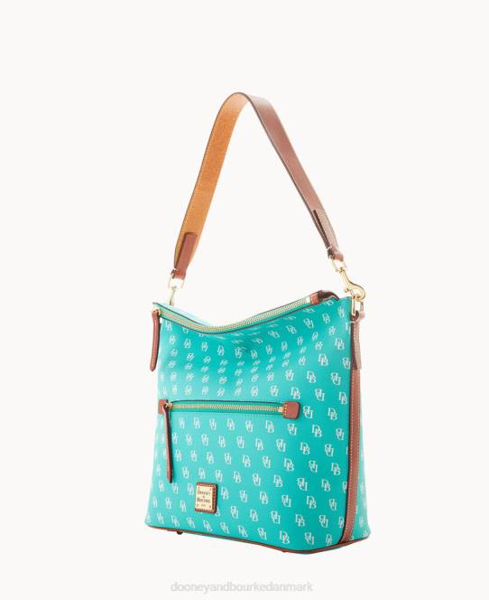 Dooney & Bourke gretta stor sæk JV0J2919 poser Hav skum