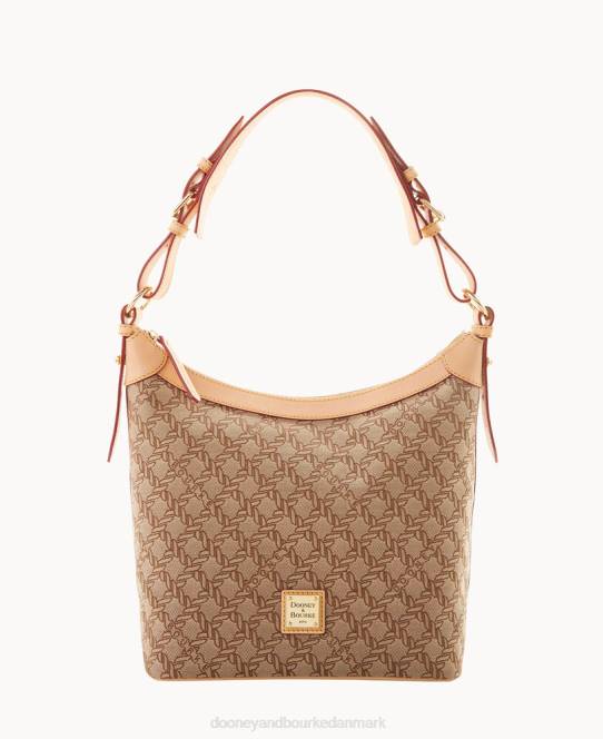 Dooney & Bourke maritim hobo sæk JV0J3202 poser Brun