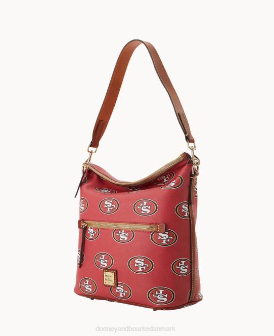 Dooney & Bourke nfl 49ers stor sæk JV0J3732 poser 49ers