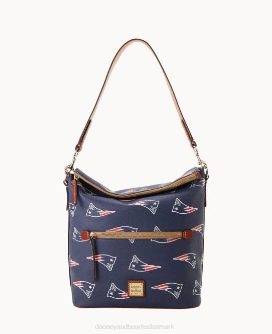 Dooney & Bourke nfl stor sæk JV0J3731 poser patrioter