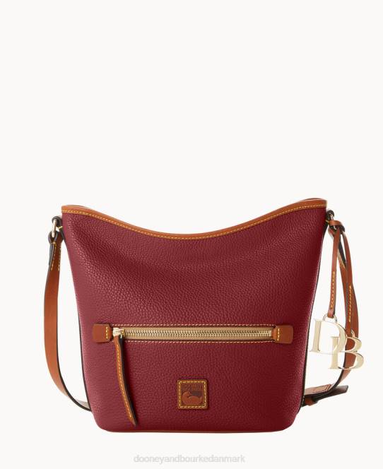 Dooney & Bourke rullestenssæk med lynlås JV0J1555 poser vin
