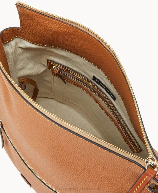 Dooney & Bourke småstenskorn stor sæk JV0J2953 poser karamel