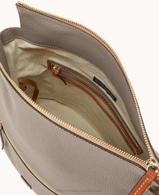Dooney & Bourke småstenskorn stor sæk JV0J2955 poser taupe