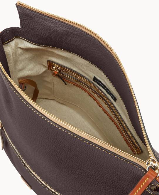 Dooney & Bourke småstenskorn stor sæk JV0J2956 poser brun tmoro