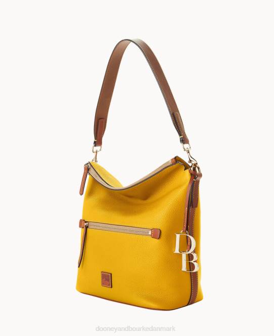 Dooney & Bourke småstenskorn stor sæk JV0J2960 poser sennep