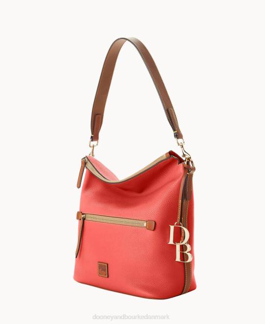 Dooney & Bourke småstenskorn stor sæk JV0J2963 poser geranium