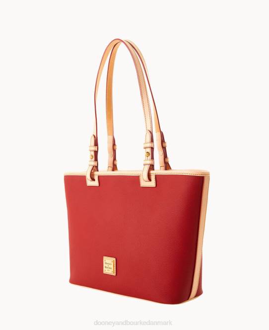 Dooney & Bourke eva lille fritidsshopper JV0J1325 poser rød