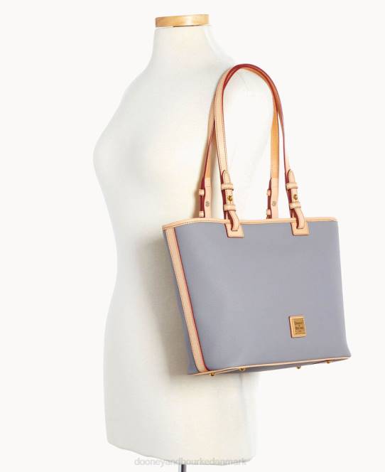 Dooney & Bourke eva lille fritidsshopper JV0J1326 poser røg grå