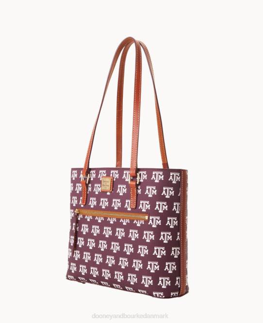 Dooney & Bourke kollegiale texas achr(38)m shopper JV0J1092 poser texas a&m