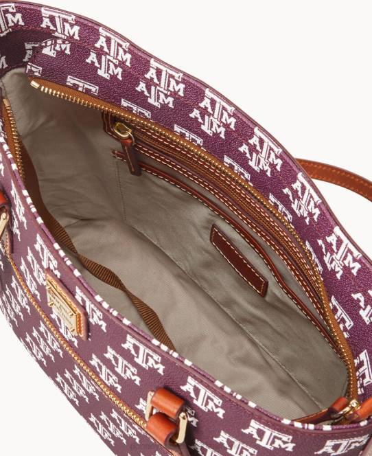 Dooney & Bourke kollegiale texas achr(38)m shopper JV0J1092 poser texas a&m