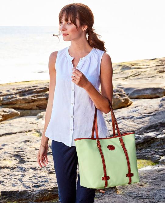 Dooney & Bourke nylon e w shopper JV0J1356 poser kaki