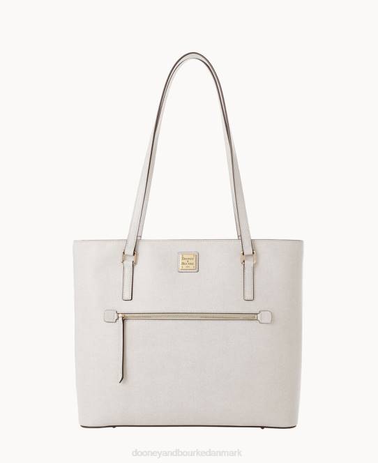 Dooney & Bourke saffiano stor shopper JV0J1365 poser ecru