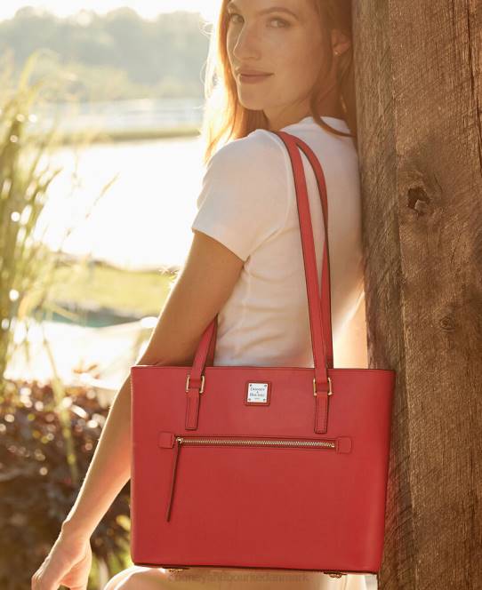Dooney & Bourke saffiano stor shopper JV0J1365 poser ecru