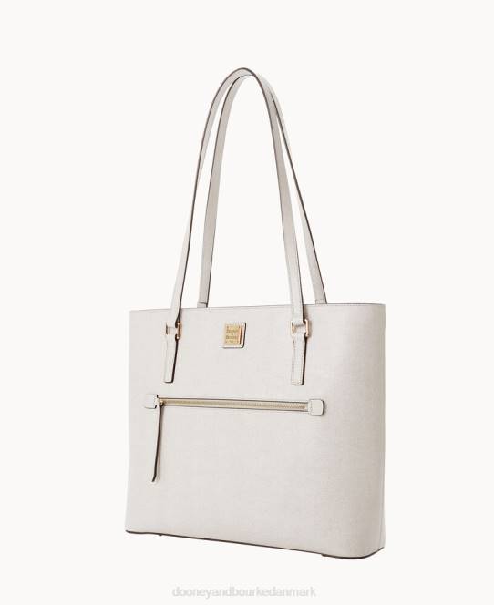 Dooney & Bourke saffiano stor shopper JV0J1365 poser ecru