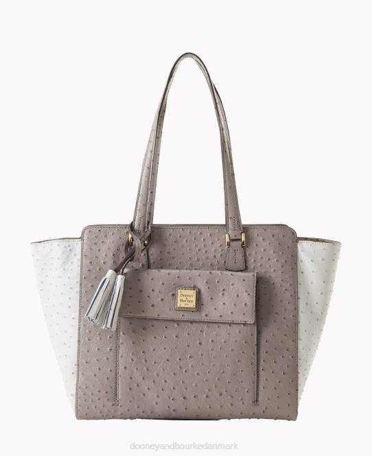 Dooney & Bourke struds øst vest shopper JV0J1334 poser grå