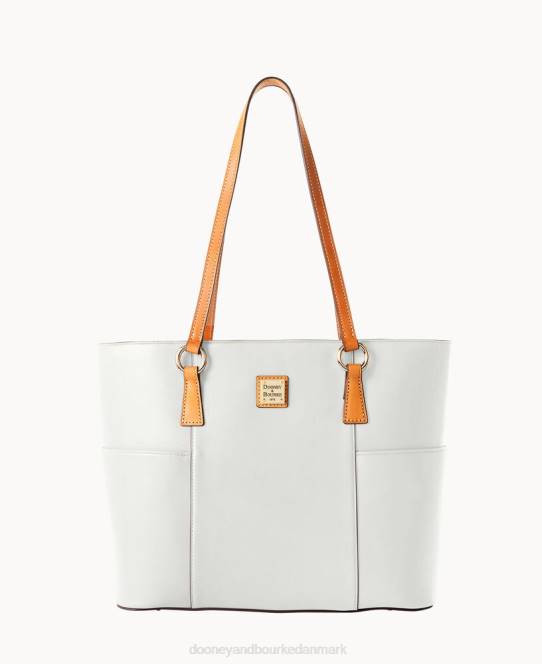 Dooney & Bourke wexford læder helena shopper JV0J1362 poser hvid