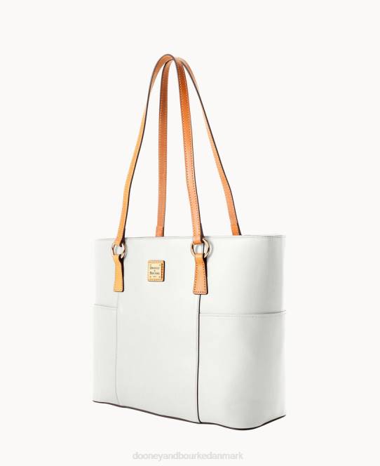 Dooney & Bourke wexford læder helena shopper JV0J1362 poser hvid