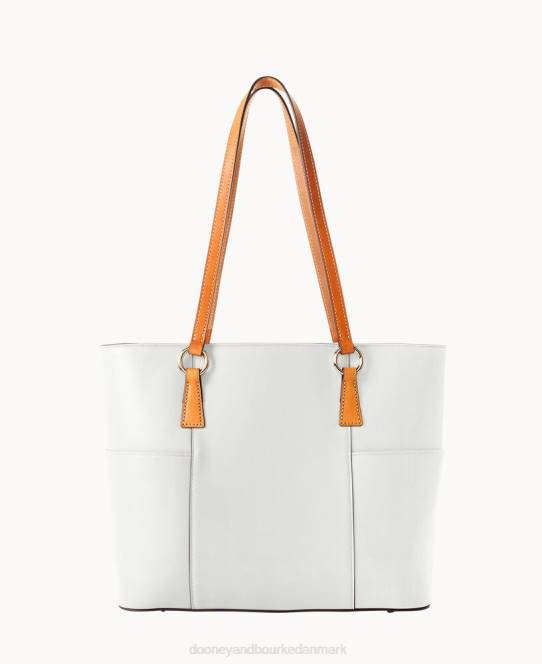 Dooney & Bourke wexford læder helena shopper JV0J1362 poser hvid