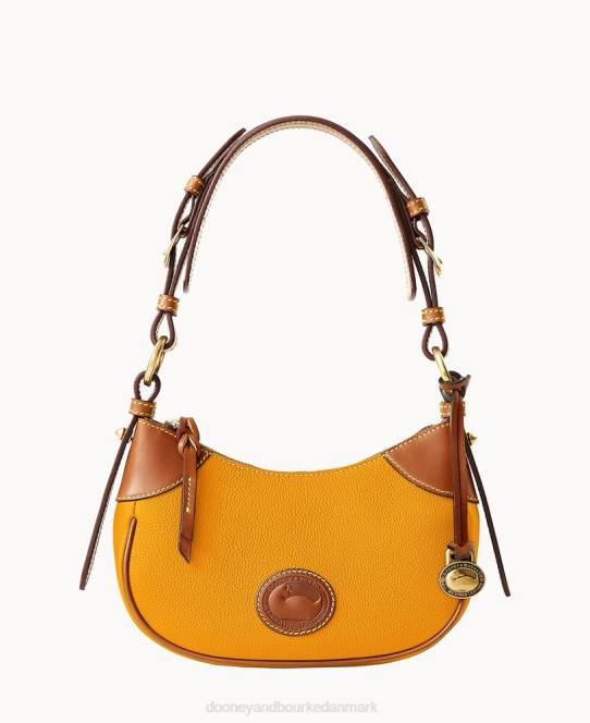 Dooney & Bourke alt vejr læder 3.0 demi skulder 22 JV0J3518 poser gemse
