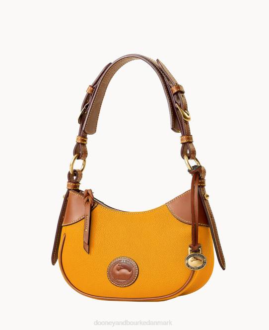 Dooney & Bourke alt vejr læder 3.0 demi skulder 22 JV0J3518 poser gemse